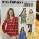 Butterick Sewing Pattern Plus Size Women's Shirt Sizes 18-24 Butterick B5826