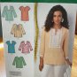 Simplicity Sewing Pattern Women's Tunic Top Sizes 10-18 Simplicity 1461