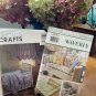 Bundle of 2 Sewing Patterns Curtains, Pillows, Rug & Nursery Set McCall's 8373 Butterick 6108