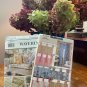 Bundle of 2 Sewing Patterns Tab Curtains, Pillow, Slip Covers  Butterick 6619, 6109
