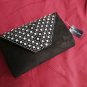 Kendall & James Bling Front Black Formal Velvet Shoulder Bag