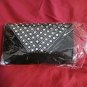 Kendall & James Bling Front Black Formal Velvet Shoulder Bag