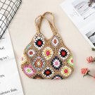 Women Tote Bag Floral Crochet Large