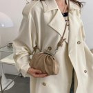 PU Shoulder Bag Metal Clip Buckle Women Shoulder Handbags