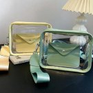 Summer Female Tote Bag PVC Transparent Clear Stadium Bag