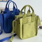 Women Canvas Solid Color Crossbody Bags Casual Tote Bag
