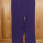 SAG HARBOR Womans Purple 3 Piece Suit Size 8 to 10/Petite