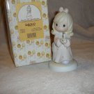 "SHARING THE LIGHT OF LOVE" 272531 Precious Moments Porcelain Girl 1997