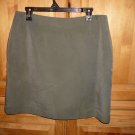 Liz Claiborne Liz Sport Green Plus Size 16P Mini Wrap Skirt