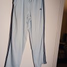 Vintage Womans Small Light Blue Adidas Jogging Pants