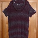 Cato Womans Plus Size 18/20 Purple and Violet Long Off the Shoulder Sweater