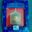 VTG 2000 HALLMARK CARDS PEWTER US MINT MARYLAND QUARTER CHRISTMAS TREE ORNAMENT
