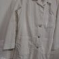 Long 35.5" White Lab Coat for Man or Woman Size Large