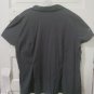 Gray Plus Size Stretch Material v-Neck Button Down Blouse Fred David 22/24
