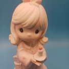 "SHARING THE LIGHT OF LOVE" 272531 Precious Moments Porcelain Girl 1997 "SHARING THE LIGHT OF LOVE" 272531 Precious Moments Porcelain Girl 1997
