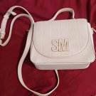 Womans Steve Madden White Medium Square Purse