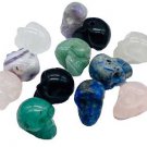 12 Pieces Skull Stone Beads