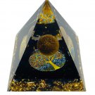 Tree of Life Contained in 2.5" Organite Gem Pyramid