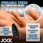 Man-Real-Like Torso and Butt with Thrusting, Warming 7" Dildo and Remote Control