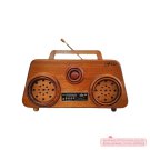 Ciranjang  Model Wooden Radio from Indonesia Sundanese crafts