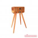 Gede Pangrango Model Wooden Radio Inspired By Mount National Park On Java island Indonesia