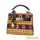 Leather Bag NAWA20 Model Indonesian Ethnic NTT Woven