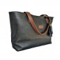 Kay Leather Tote Bag Premium Zipper Made from Cowhide