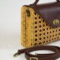 Rattan Bag - Natural x D. Brown