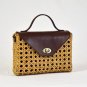 Rattan Bag - Natural x D. Brown