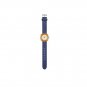 White Dial Teak Wood Watch