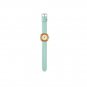 White Dial Teak Wood Watch