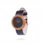 Black Dial Teak Wood Watch