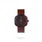 Ovale Black Dial Rosewood Watch