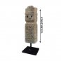 Sumbanese Ethnic Stone Statues for Living Room and Reading Room Decorations, from Indonesia