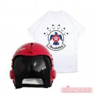 HGU-33 THUNDERBIRDS FLIGHT HELMET MOVIE PROP PILOT NAVAL AVIATOR USN NAVY + T-SHIRT