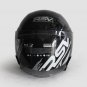 NEW RSV HELMET WINDTAIL BLACK GLOSSY