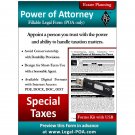 Special Power of Attorney For Taxes - Form & USB ( Legal Kit )