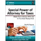 Special Power of Attorney for Taxes - Abridged Version - Paperback