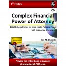 Complex Financial Power of Attorney - Full Version - CD-ROM Only
