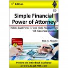 Simple Financial Power of Attorney - Full Version - CD-ROM Only