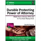 Durable Protecting Power of Attorney - Abridged Version - Hardcover