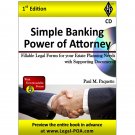Simple Banking Power of Attorney - Full Version - CD-ROM Only