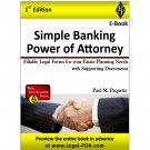 Simple Banking Power of Attorney - Full Version - Ebook ( PDF )