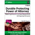 Durable Protecting Power of Attorney - Full Version - Ebook ( PDF )