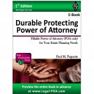 Durable Protecting Power of Attorney - Abridged Version - Ebook ( PDF )