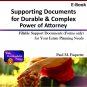 Supporting Documents for Durable & Complex Power of Attorney - Ebook ( PDF )
