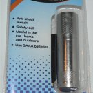 MICRO SILVER 3 LED FLASHLIGHT 3AAA - NEW + FREE SHIPPING!