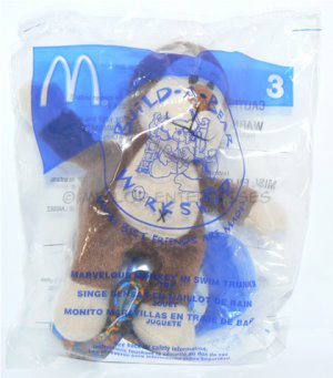 mcdonalds monkey toy