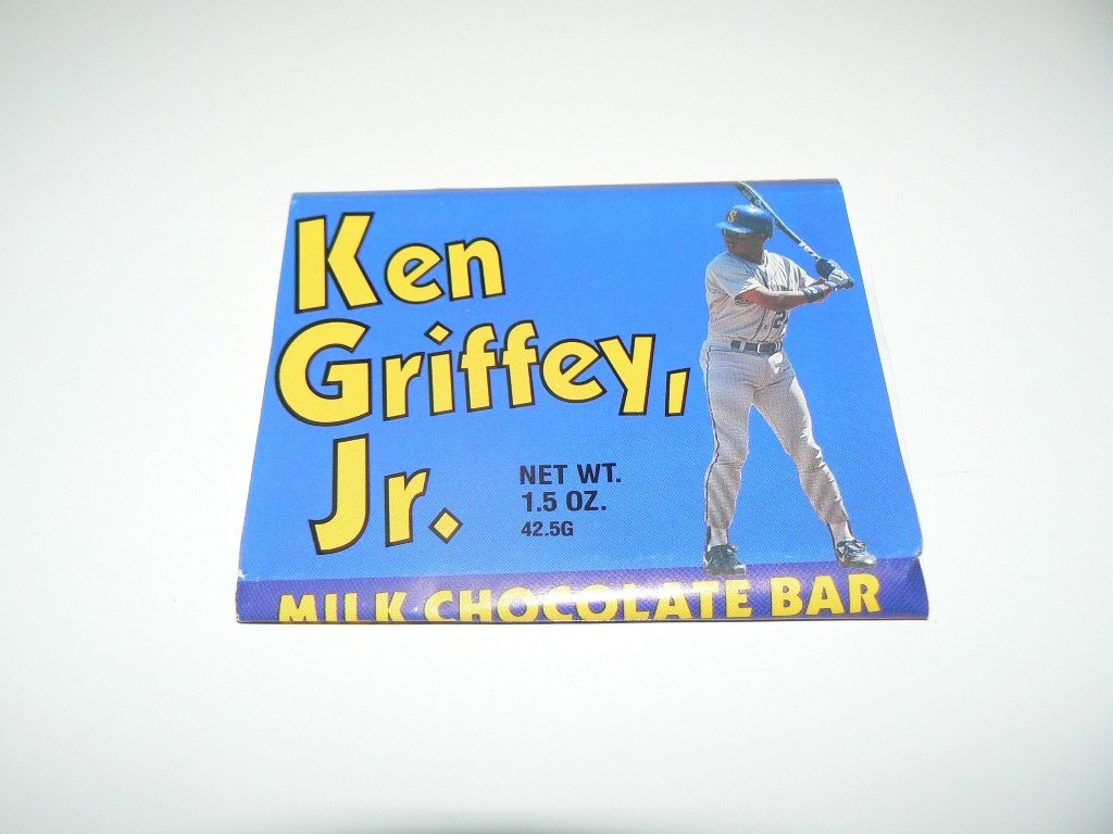 1989 KEN GRIFFEY JR. RC Candy Bar Wrapper Blue version Pacific Candy Co