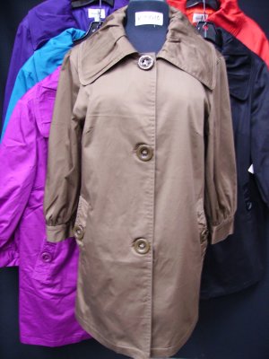 R99010 Trench Coat Solid Colors
